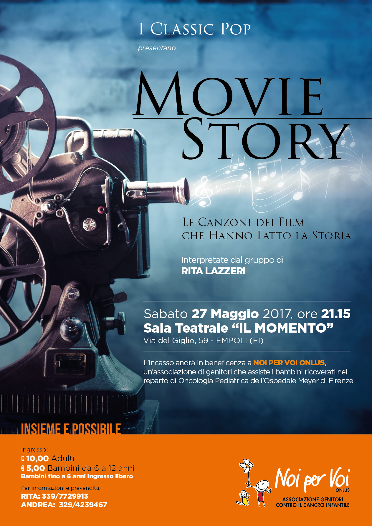 Spettacolo musicale Movie Story